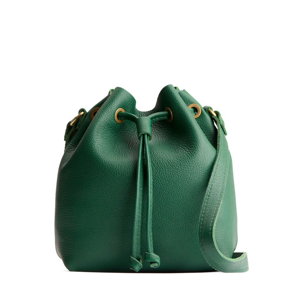 🆕 Portland Leather Goods Small Bucket - Bacalar 💚